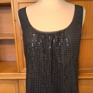 Women’s London Times Sequined Dress, Size 8P
